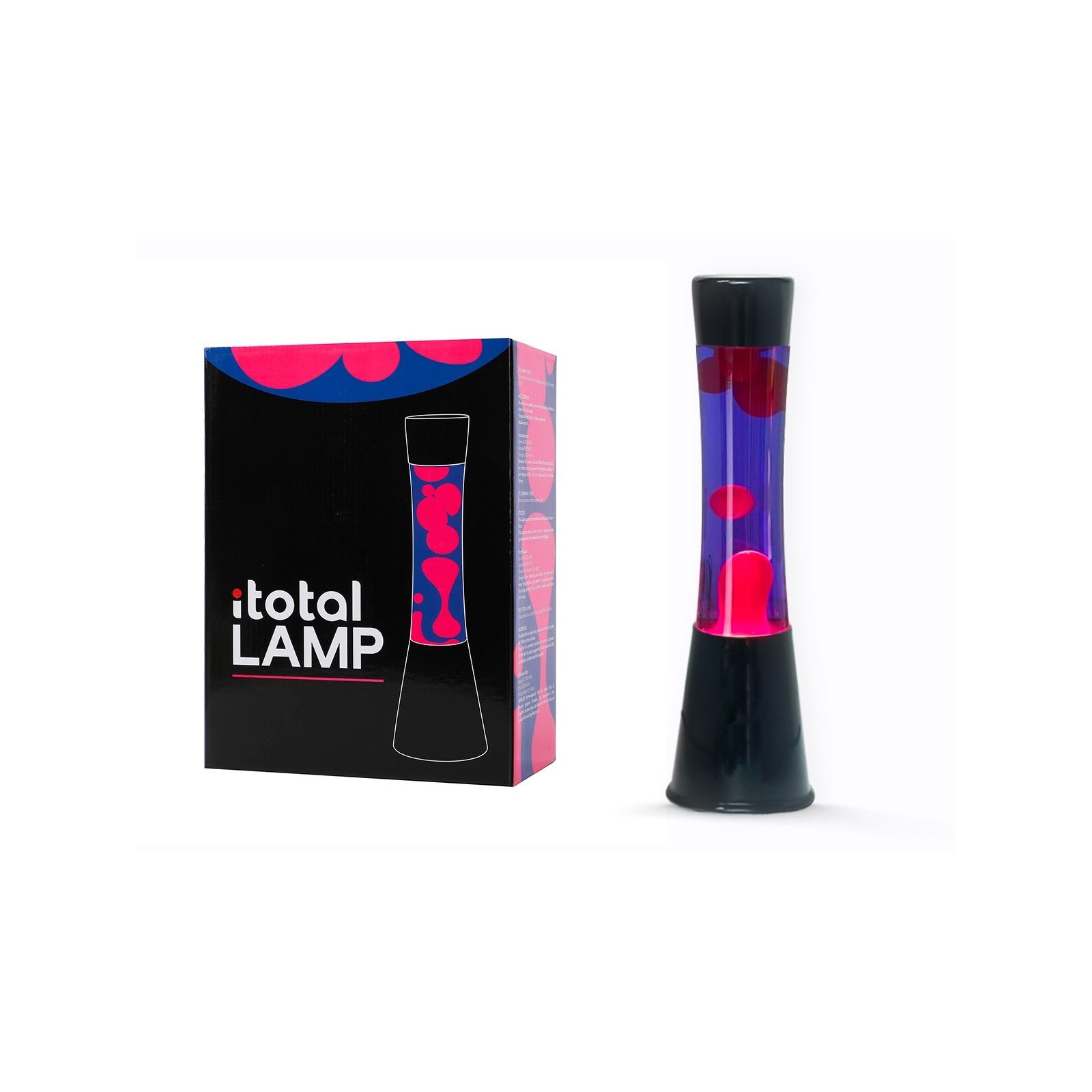 iTotal - Lava Lamp - Black Base