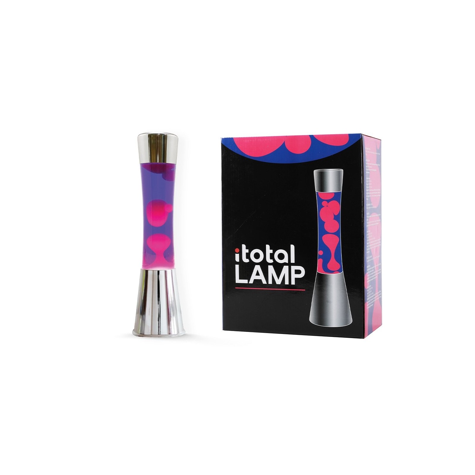 iTotal - Lava Lamp - Purple and Pink - 40 cm