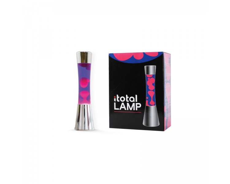 iTotal - Lava Lamp - Purple and Pink - 40 cm