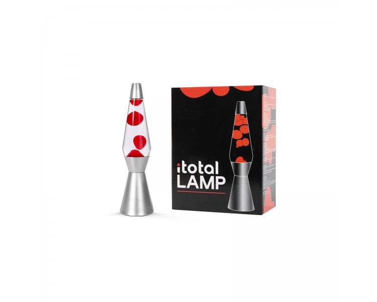 iTotal - Lava Lamp - Silver Base