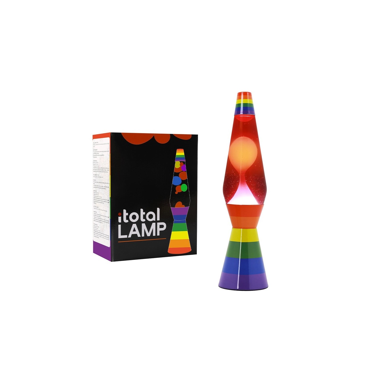 iTotal - Lava Lamp - LOVE IS LOVE - 36 cm (1270391)