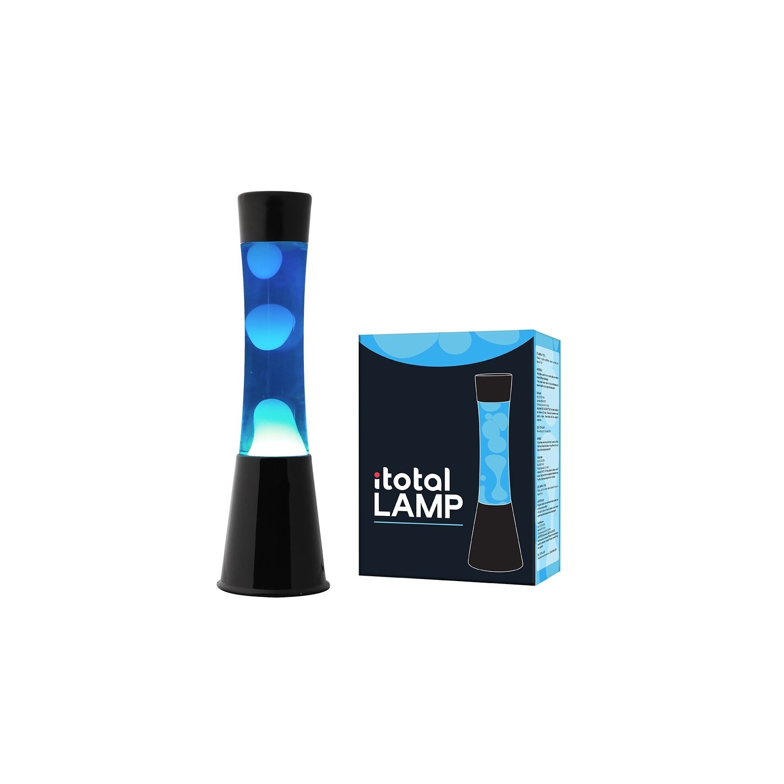 iTotal - Lava Lamp - Blue - 40 cm (1270427)