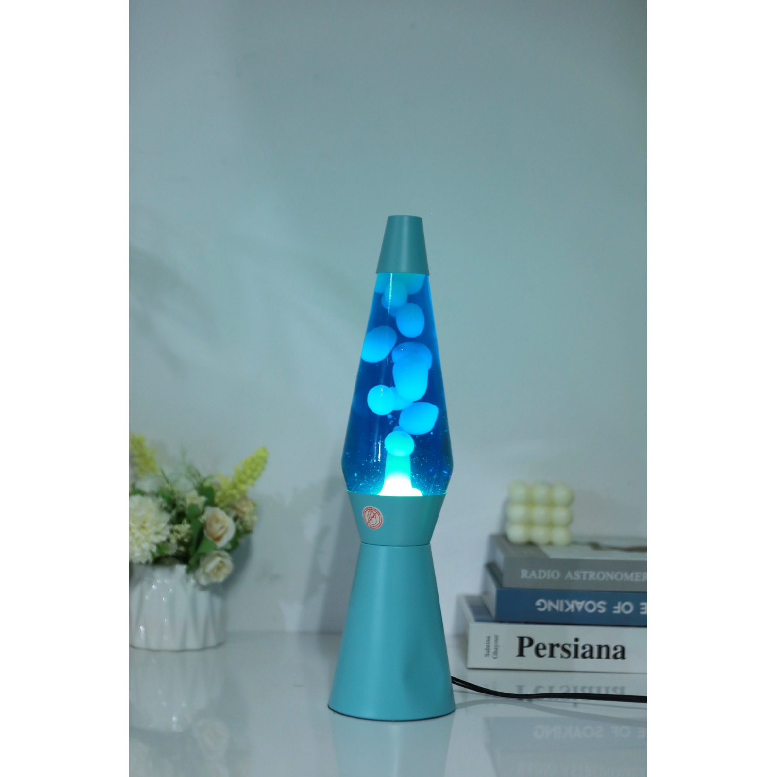 iTotal - Lava Lamp - Blue/White - 36 cm (XL2939)