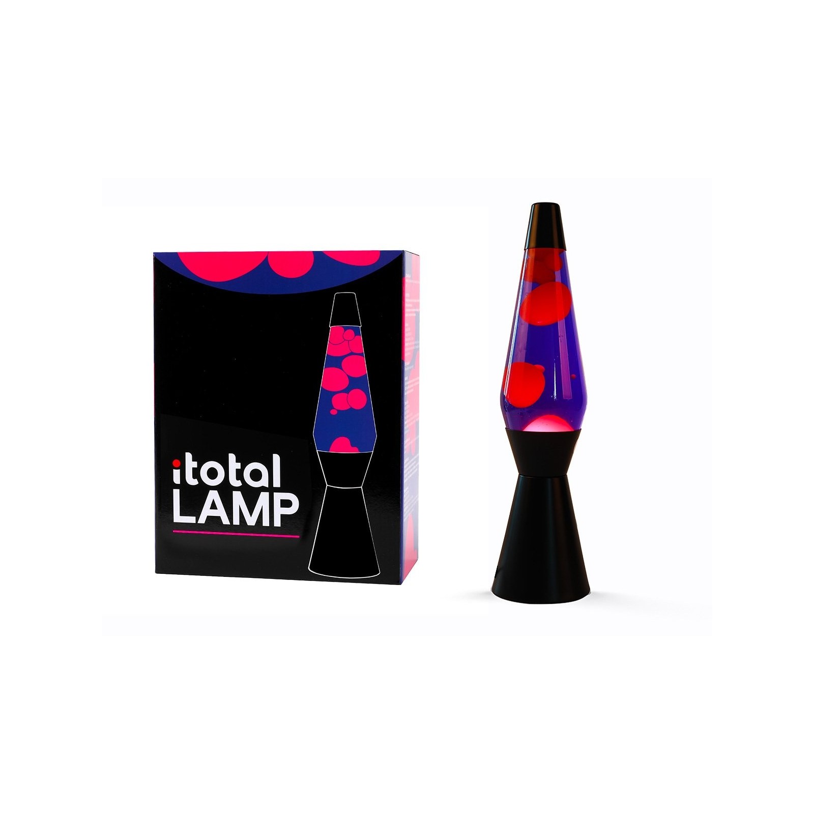 iTotal - Lava Lamp - Black