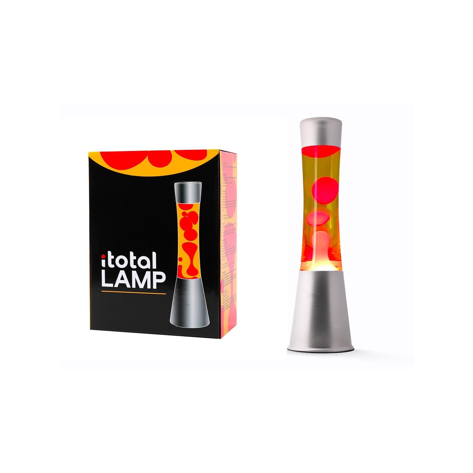 iTotal - Lava Lamp - Yellow and Red - 40 cm (1270422)