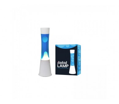 iTotal - Lava Lamp - Blue - 40 cm