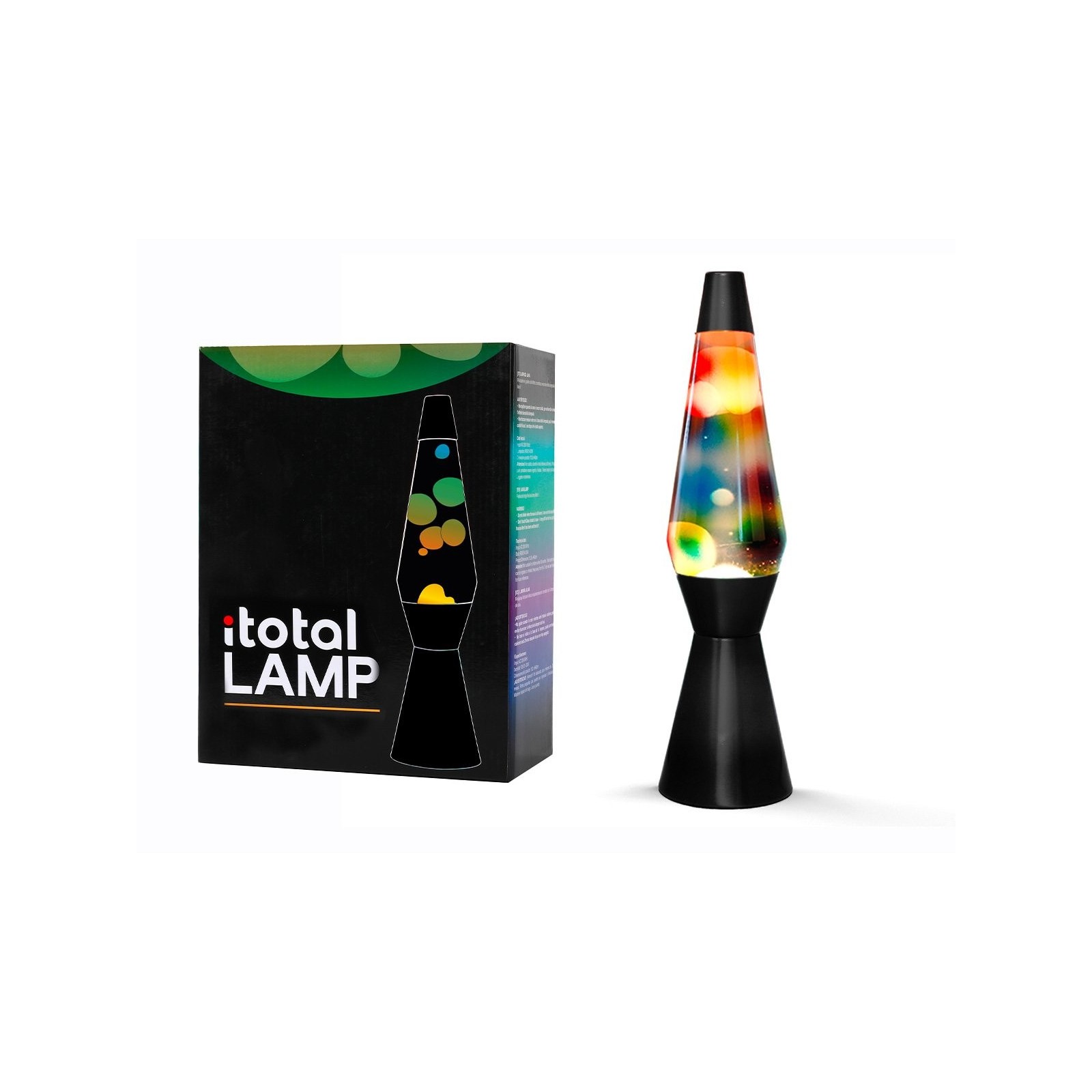 iTotal - Lava Lamp - Black - 36 cm (1270400)