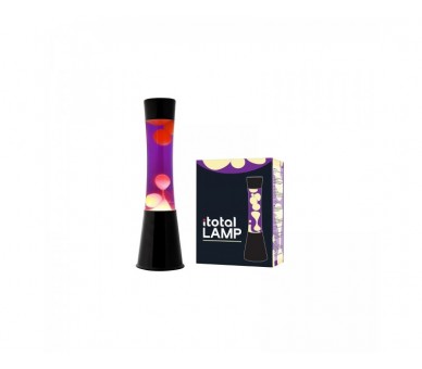 iTotal - Lava Lamp - Black/Purple/Yellow - 40 cm (1270426)