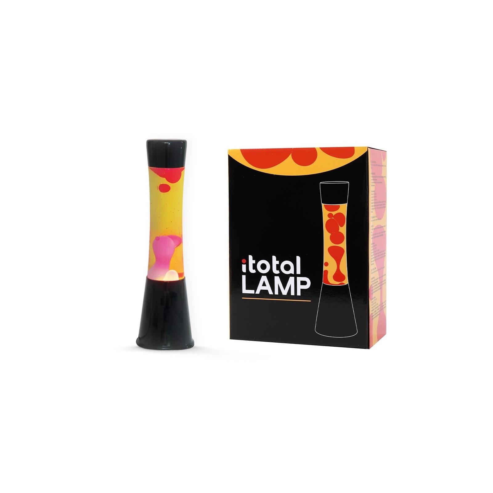 iTotal - Lava Lamp - Black Base