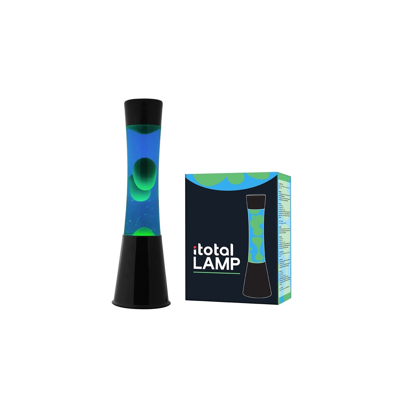 iTotal - Lava Lamp - Black