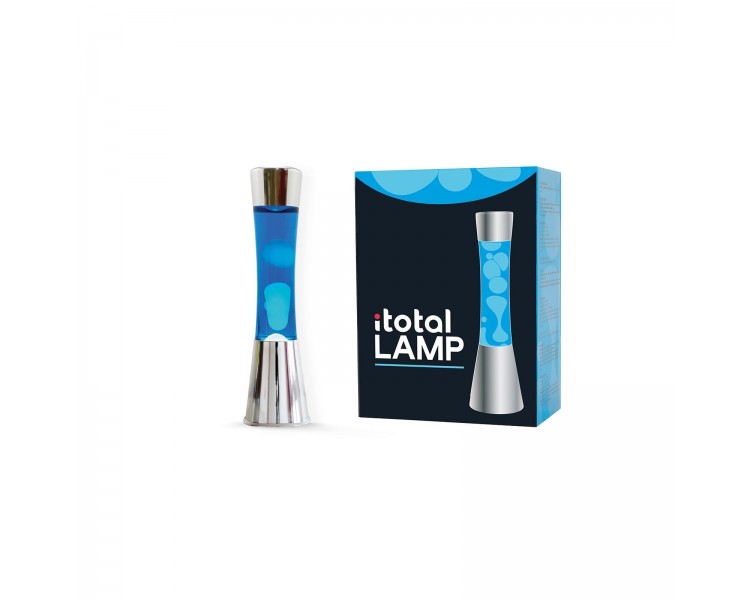 iTotal - Lava Lamp - Blue - 40 cm