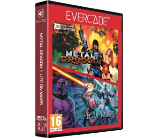 EVERCADE MULTIGAME CARTRIDGE METAL DRAGON + LIFE ON MARS COLLECTION