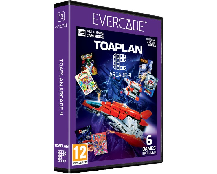 EVERCADE MULTIGAME CARTRIDGE TOAPLAN ARCADE COLLECTION 4