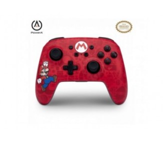 PowerA PowerA Enhanced Wireless Controller for Nintendo Switch -  Here We Go Mario