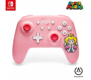 PowerA Wireless Controller ‒ Princess Peach Pink (Nintendo Switch)