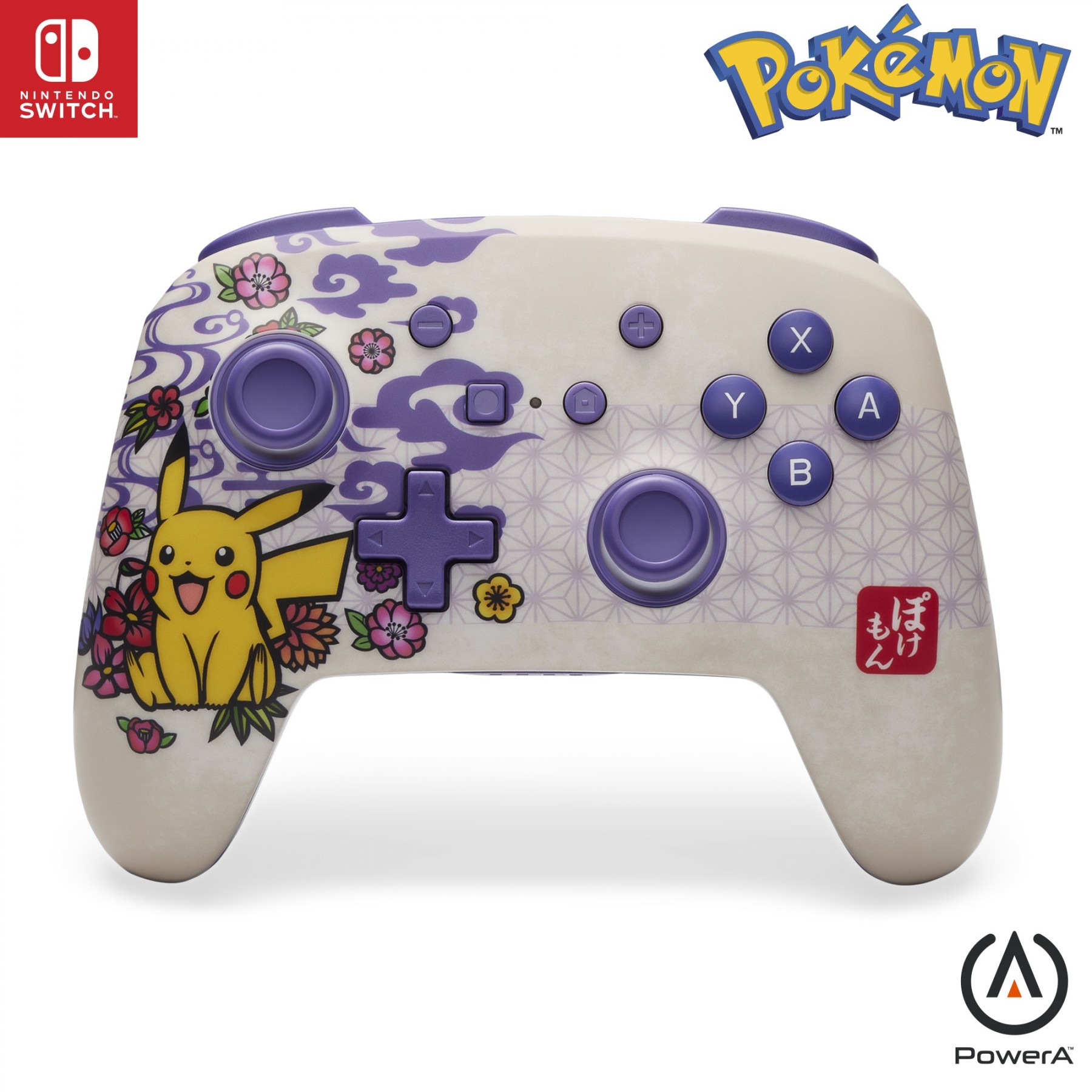 PowerA Enhanced Wireless Controller - Pikachu Blossom (Nintendo Switch)