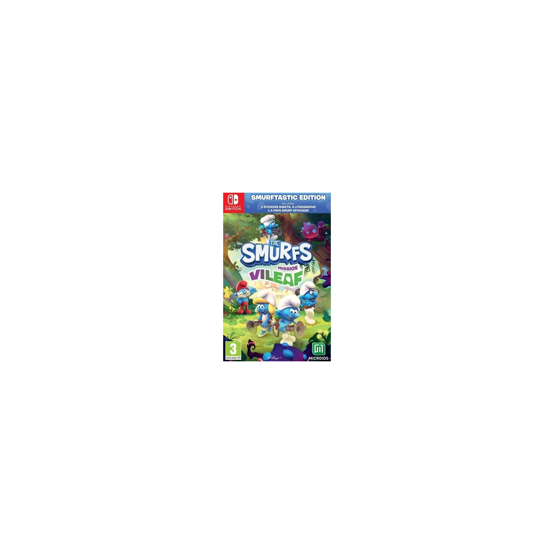 The Smurfs: Mission Vileaf Smurftastic Edition (DIGITAL) Juego para Consola Nintendo Switch