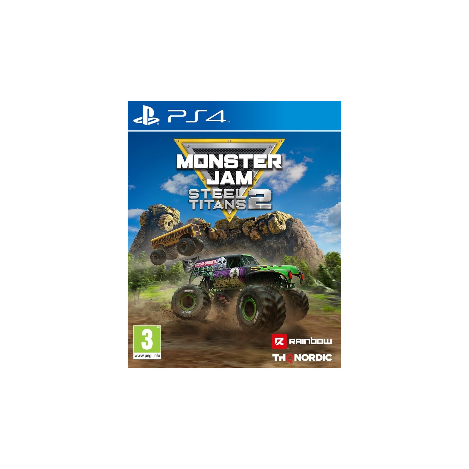 Monster Jam Steel Titans 2 Juego para Consola Sony PlayStation 4 , PS4, PAL ESPAÑA