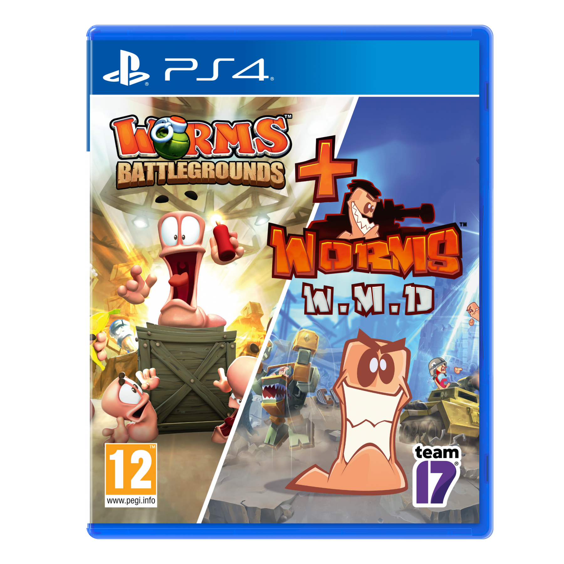 Worms Battlegrounds + Worms WMD Double Pack