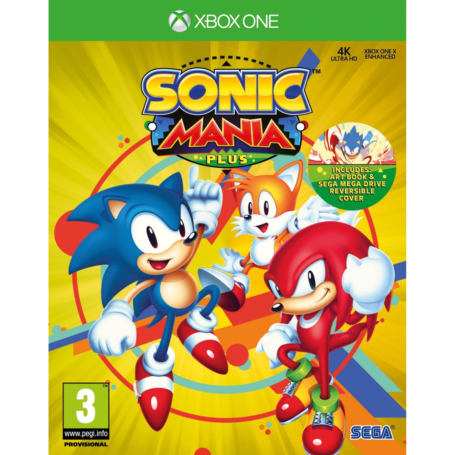 Sonic Mania Plus Juego para Consola Microsoft XBOX One