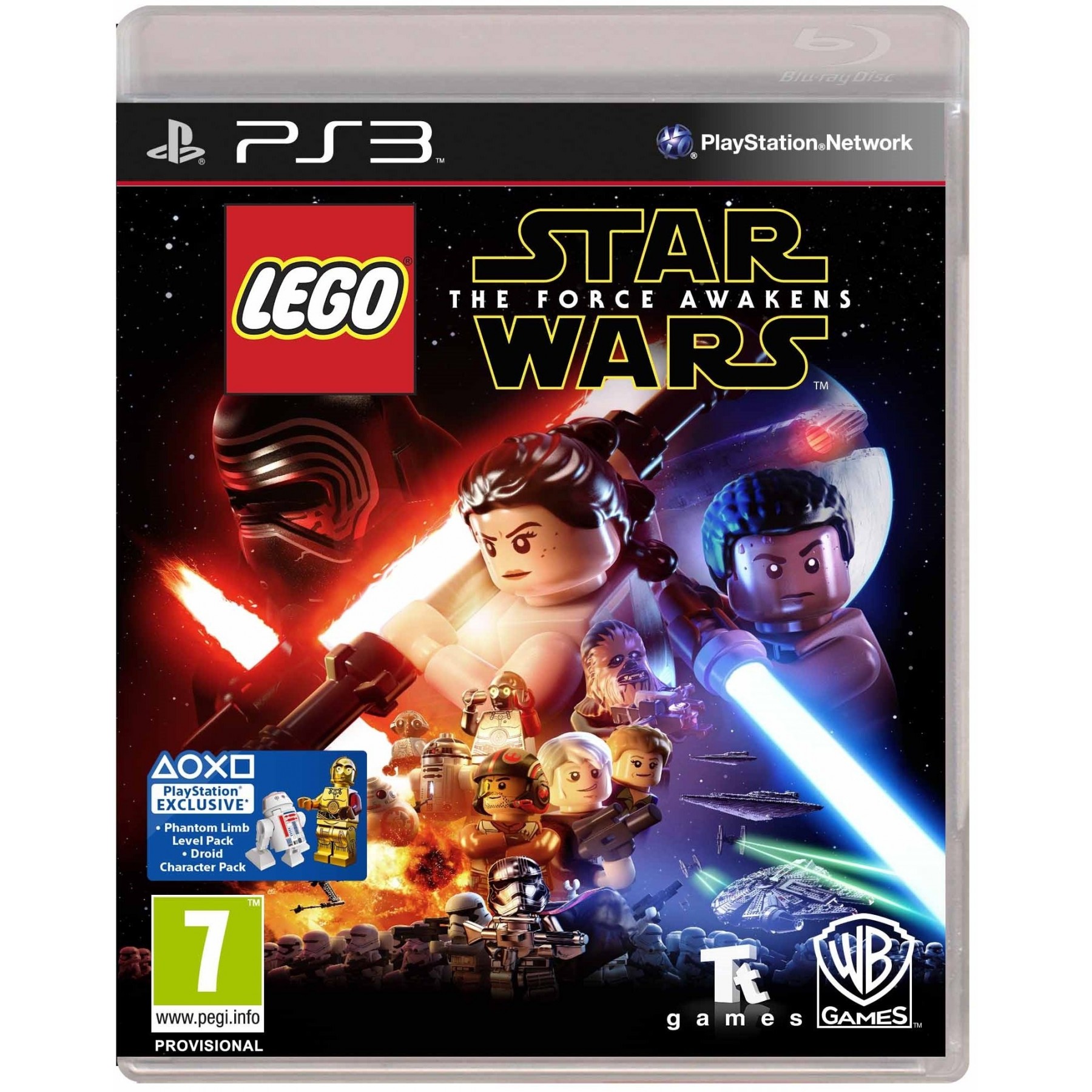 LEGO Star Wars: The Force Awakens Juego para Consola Sony PlayStation 3 PS3