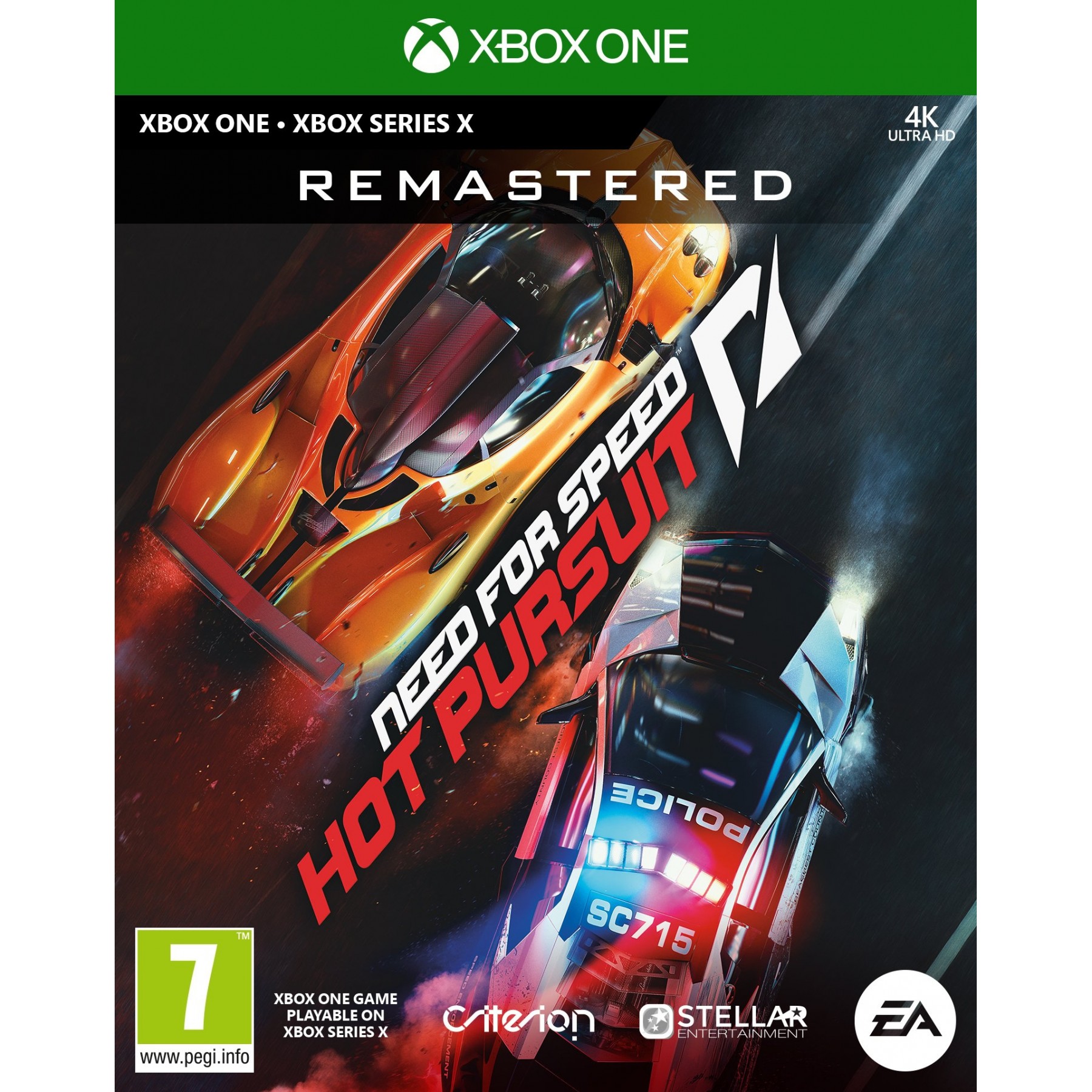 Need for Speed Hot Pursuit Remaster Juego para Consola Microsoft XBOX One