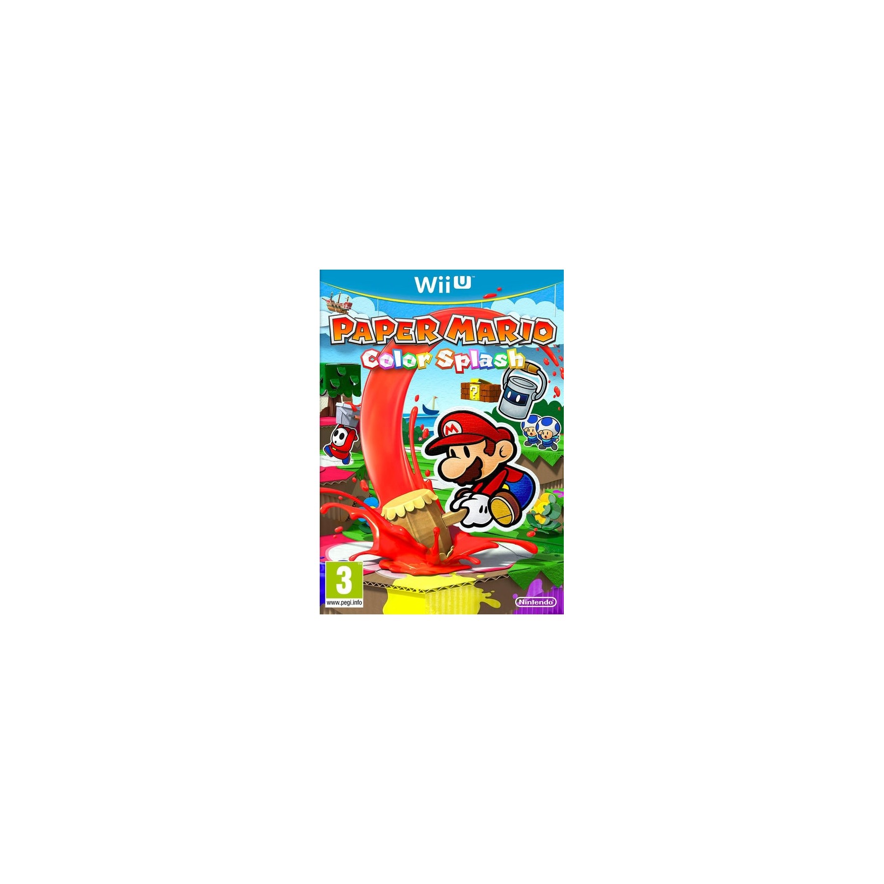 Paper Mario Color Splash Juego para Consola Nintendo Wii U