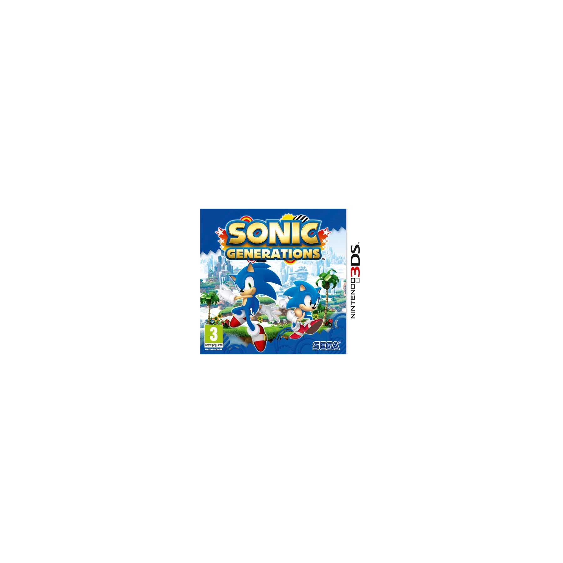 Sonic Generations Juego para Consola Nintendo 3DS