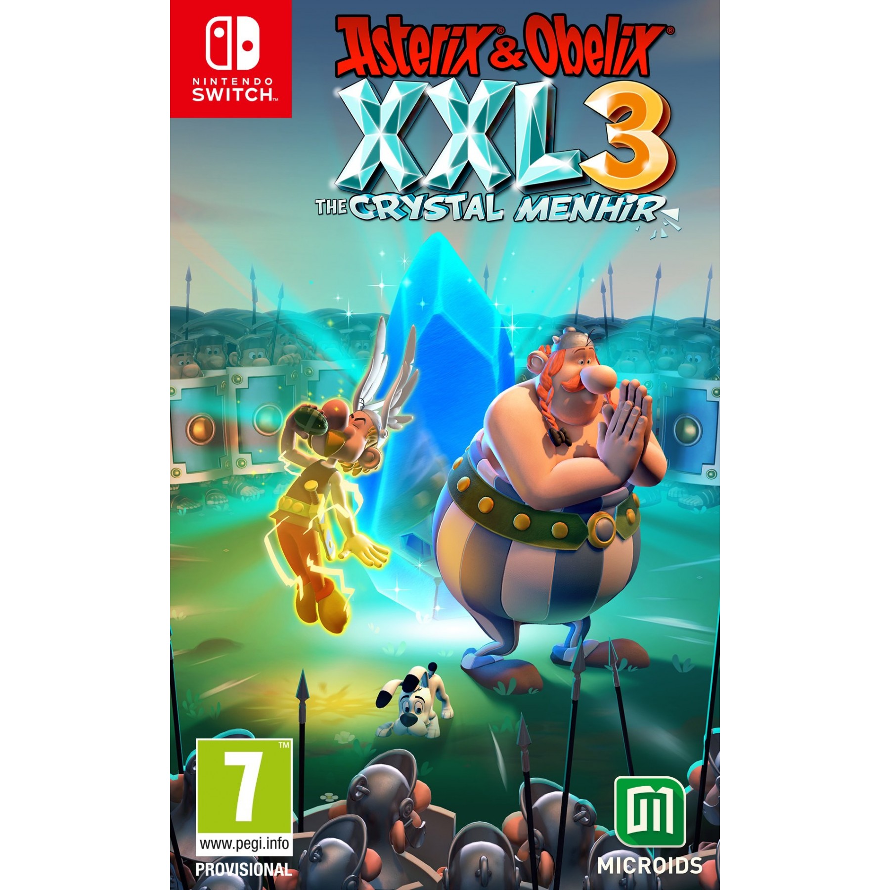 Asterix & Obelix XXL 3, The Crystal Menhir Juego para Consola Nintendo Switch, PAL ESPAÑA