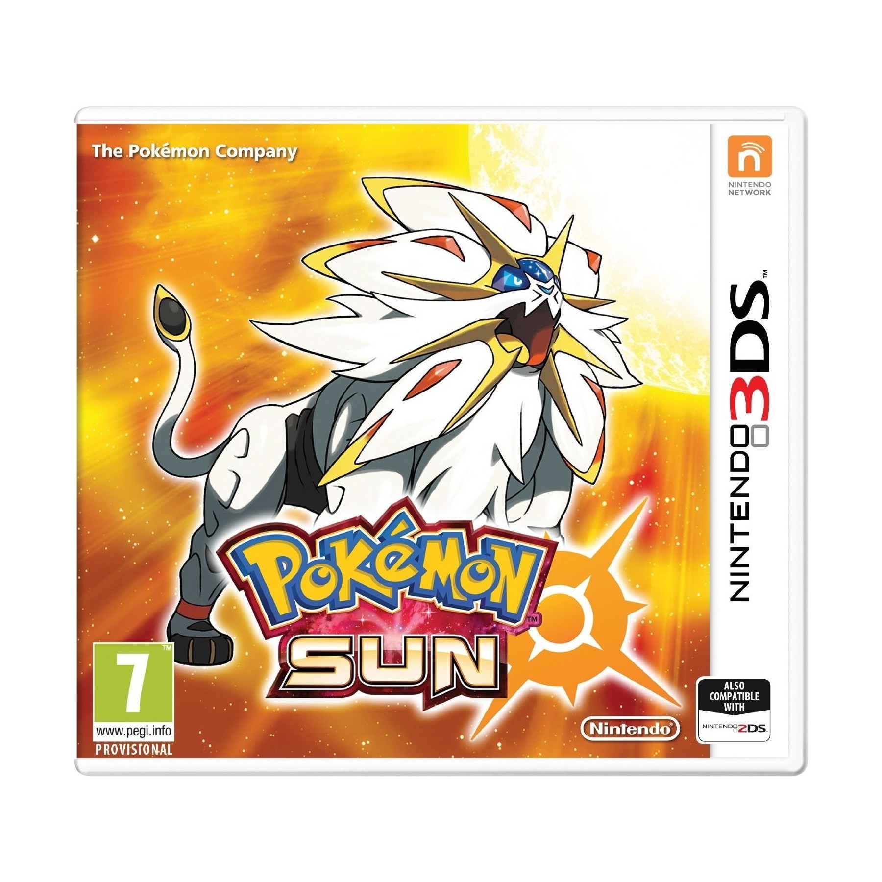 Pokemon Sun Juego para Consola Nintendo 3DS