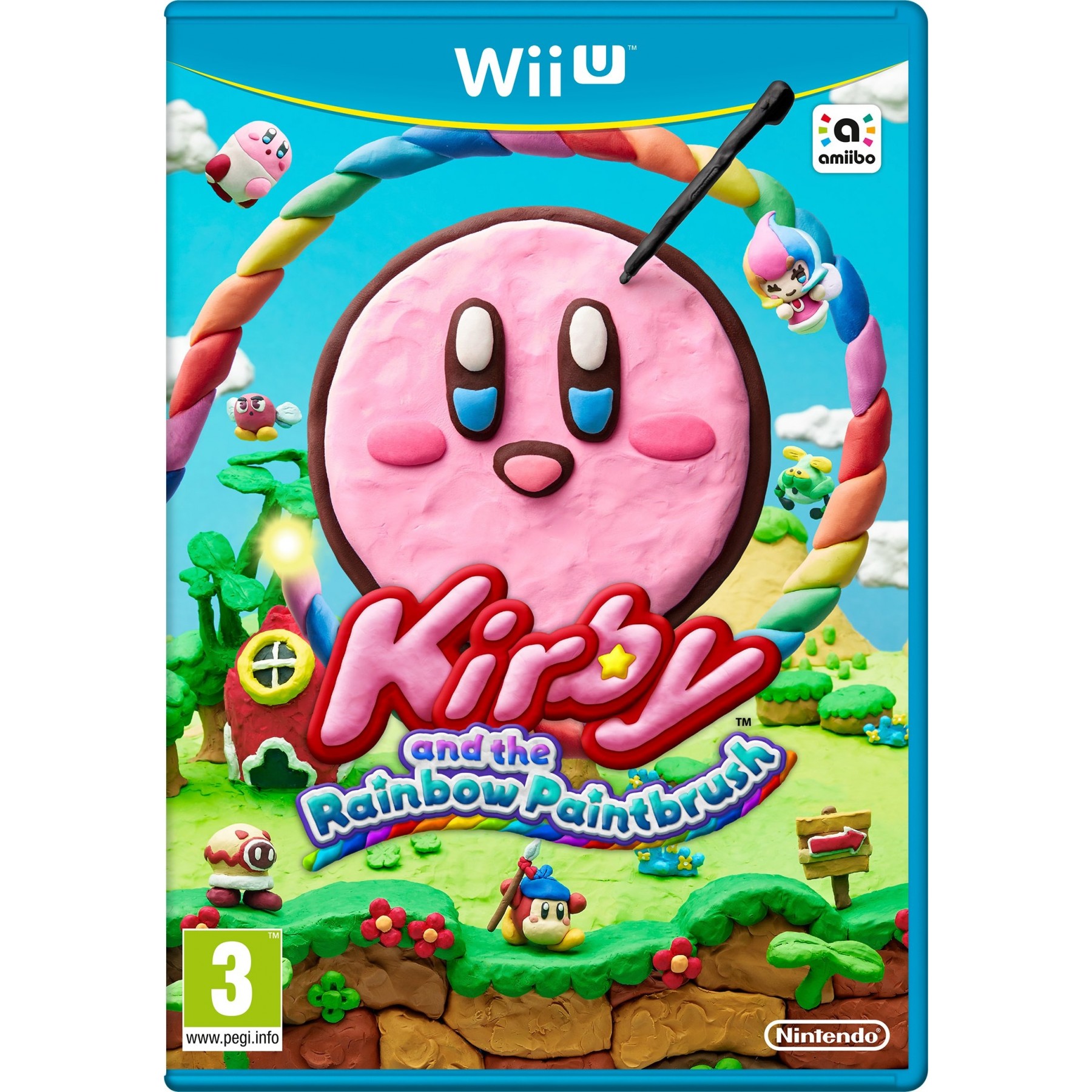 Kirby And The Rainbow Paintbrush Juego para Consola Nintendo Wii U