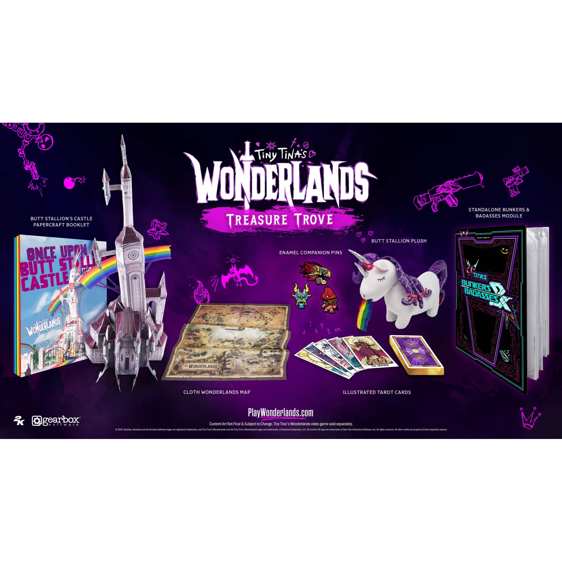 Tiny Tina's Wonderlands: Treasure Trove (NO GAME) Juego para Consola Sony PlayStation 5 PS5