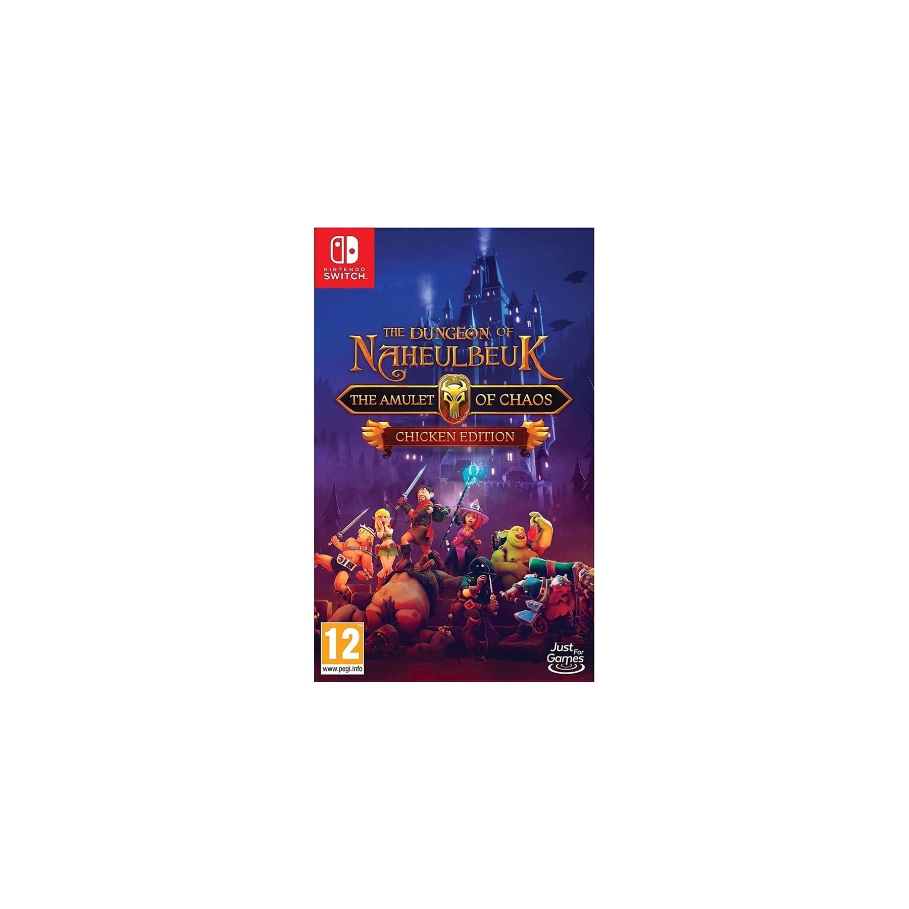 The Dungeon of Naheulbeuk Amulet of Chaos Chicken Edition Juego para Consola Nintendo Switch PAL ESPAÑA