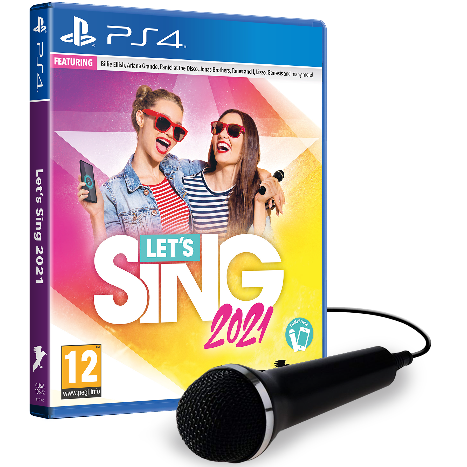 Let's Sing 2021 (Single Mic Bundle) Juego para Consola Sony PlayStation 4 , PS4