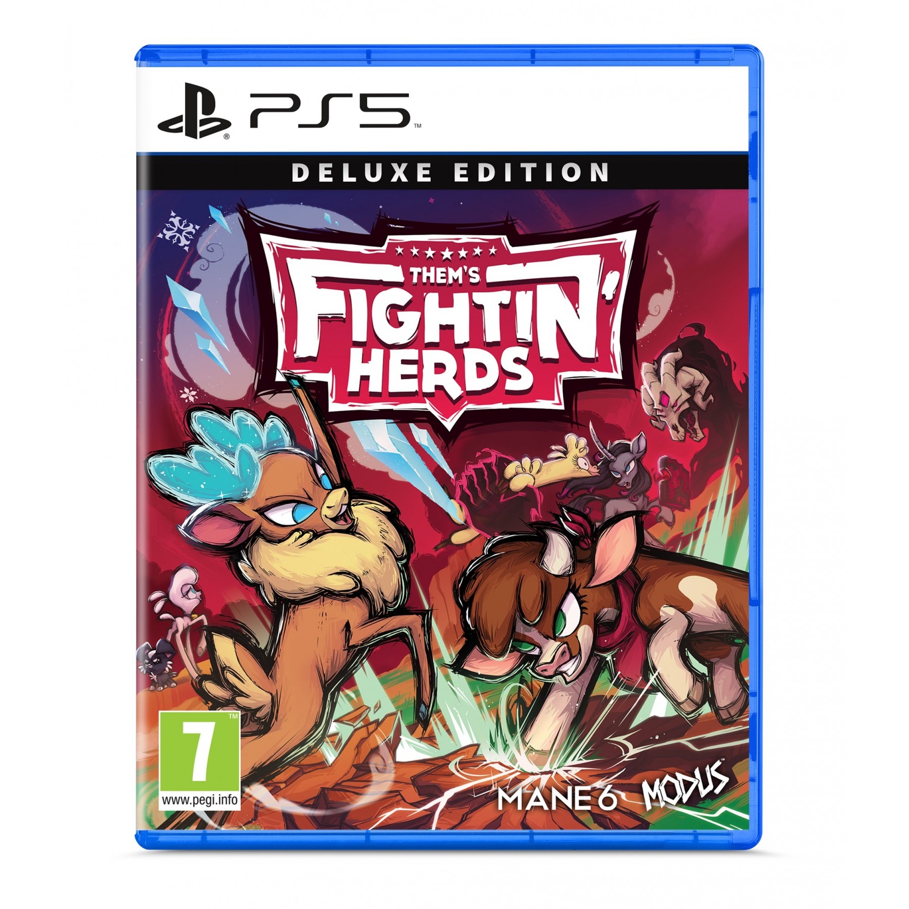 Them's Fightin' Herds (Deluxe Edition) Juego para Consola Sony PlayStation 5 PS5, PAL ESPAÑA