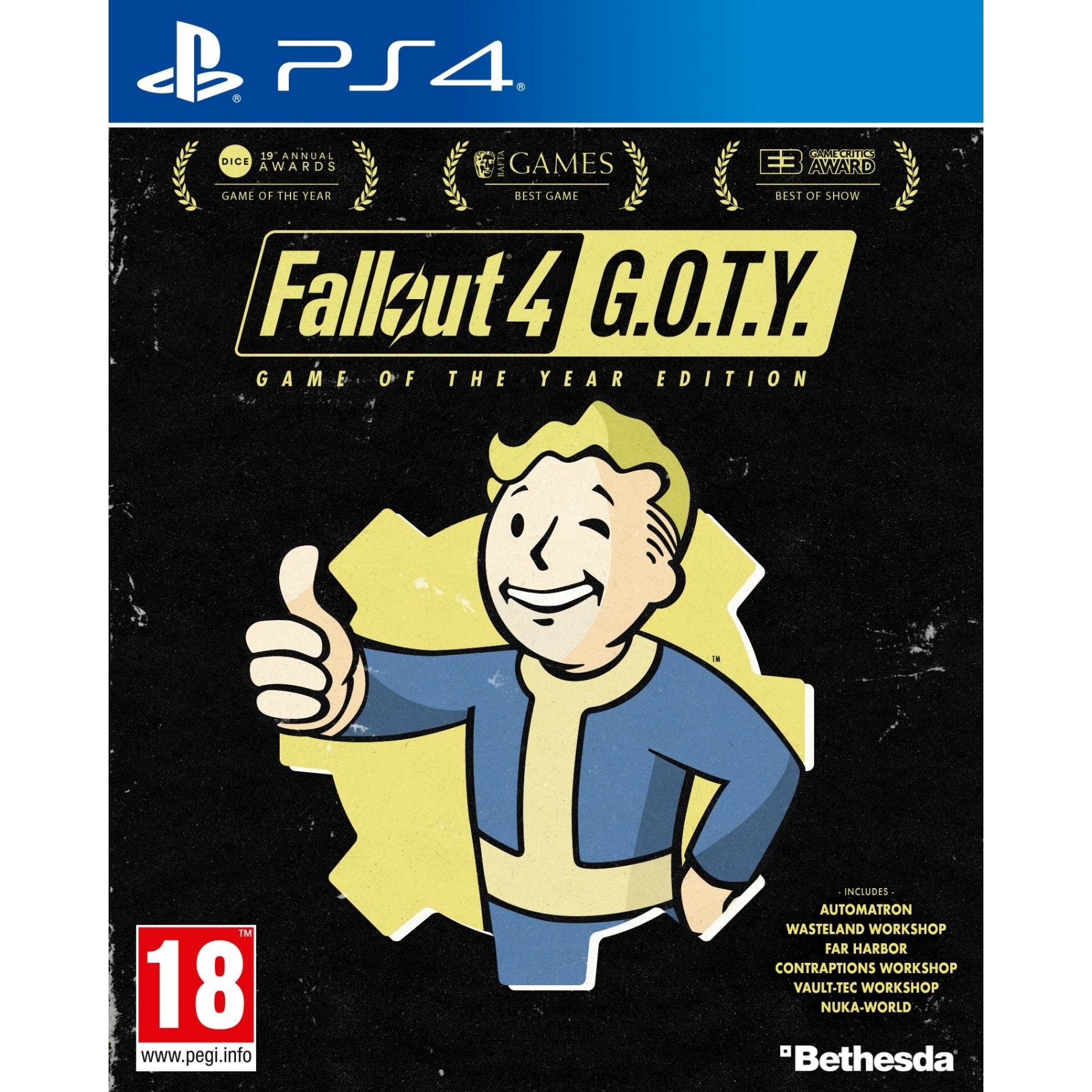 Fallout 4 (Game of the year)