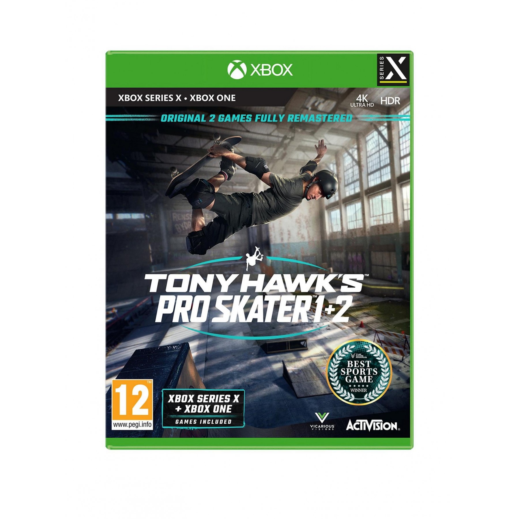 Tony Hawk's Pro Skater 1+2 Juego para Consola Microsoft XBOX Series X