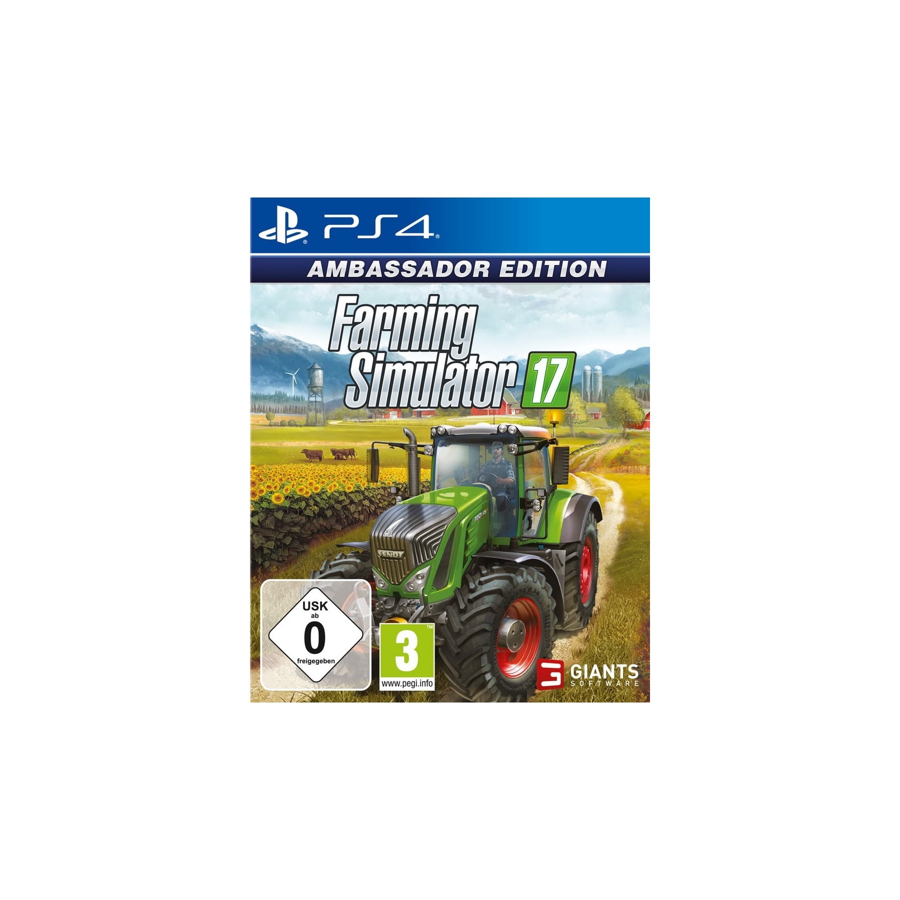 Farming Simulator 17, Ambassador Edition Juego para Consola Sony PlayStation 4 , PS4, PAL ESPAÑA