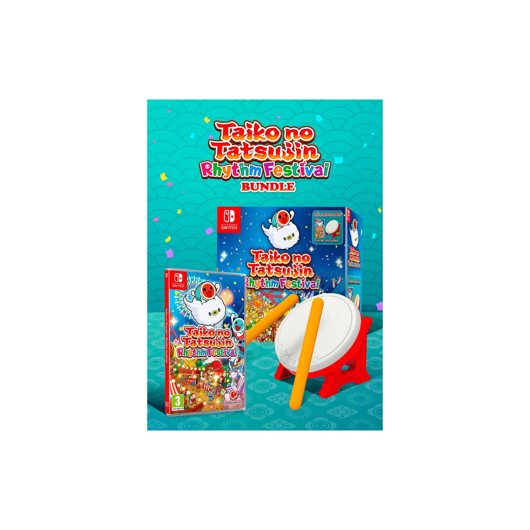 Taiko no Tatsujin: Rhythm Festival (Collector's Edition) Juego para Consola Nintendo Switch [ PAL ESPAÑA ]