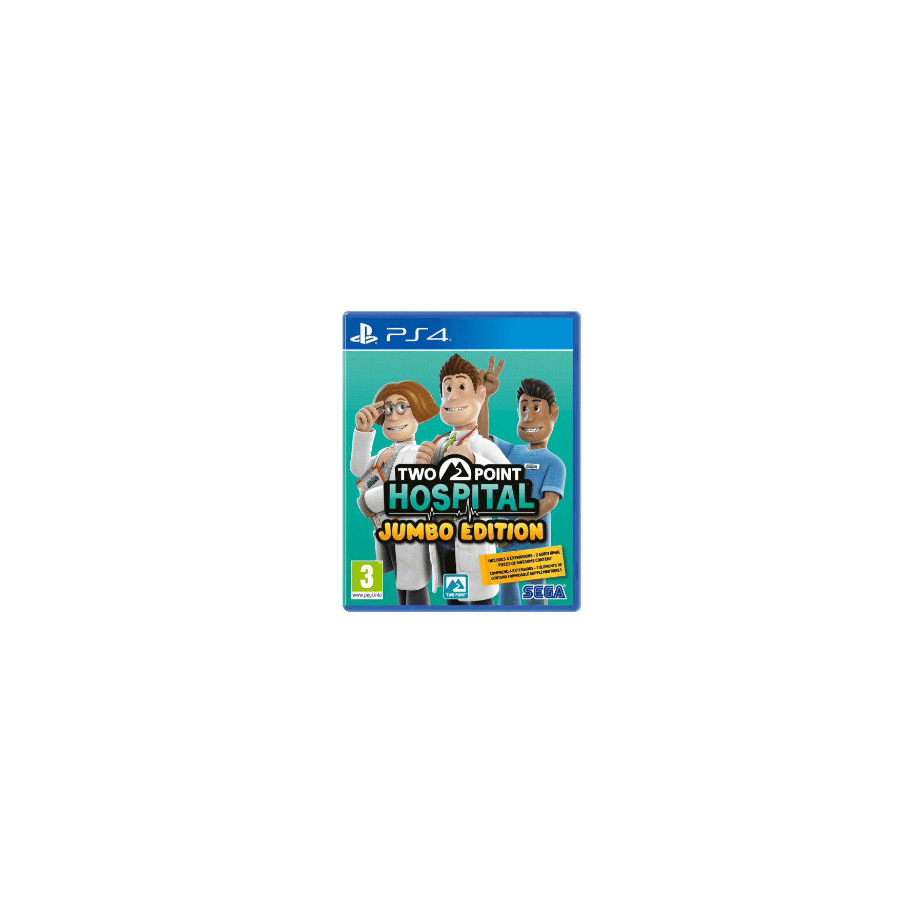 Two Point Hospital (Jumbo Edition) Juego para Consola Sony PlayStation 4 , PS4