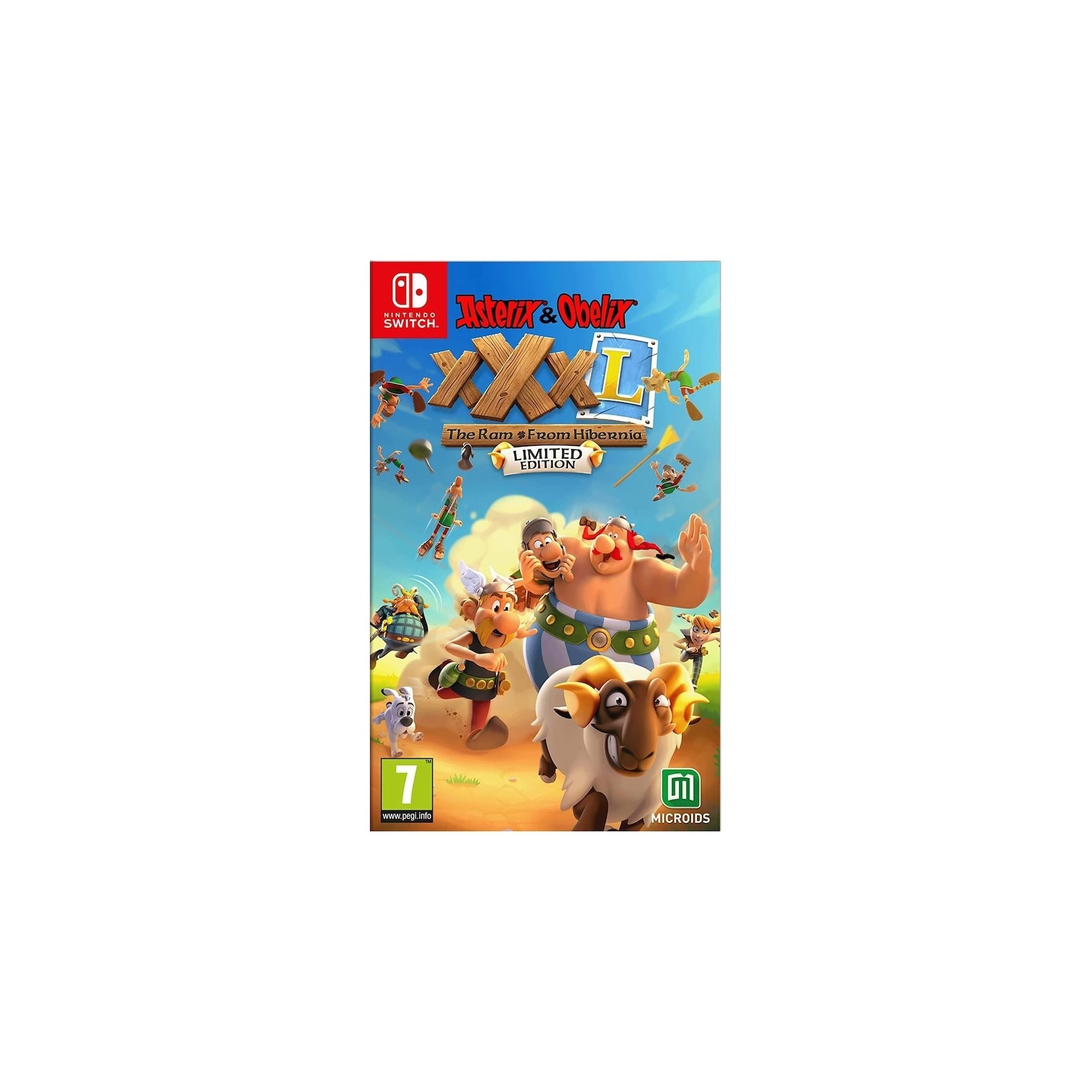 Asterix & Obelix XXXL The Ram From Hibernia Limited Juego para Consola Nintendo Switch PAL ESPAÑA