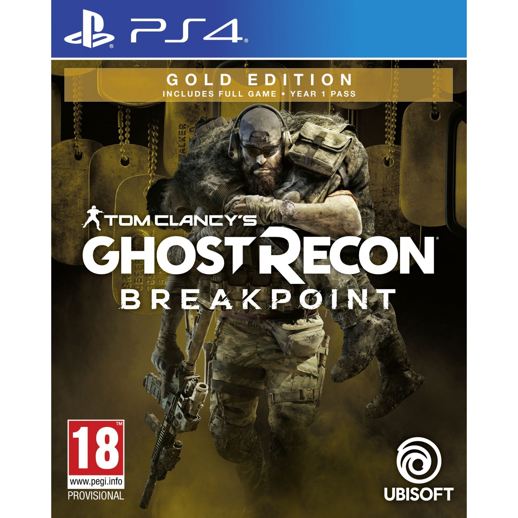 Tom Clancy's Ghost Recon: Breakpoint (Gold Edition) Juego para Consola Sony PlayStation 4 , PS4