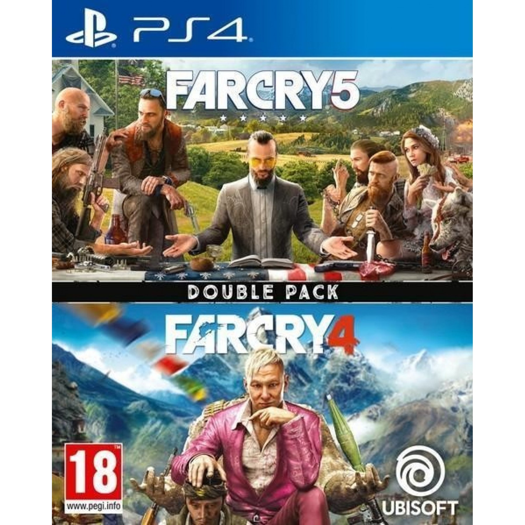 Far Cry 4 & Far Cry 5 Double Pack - PlayStation 4