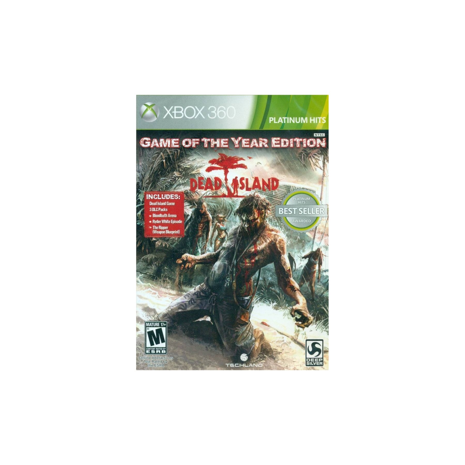 Dead Island (Game of the Year Edition) (Platinum Hits) Juego para Consola Microsoft XBOX 360