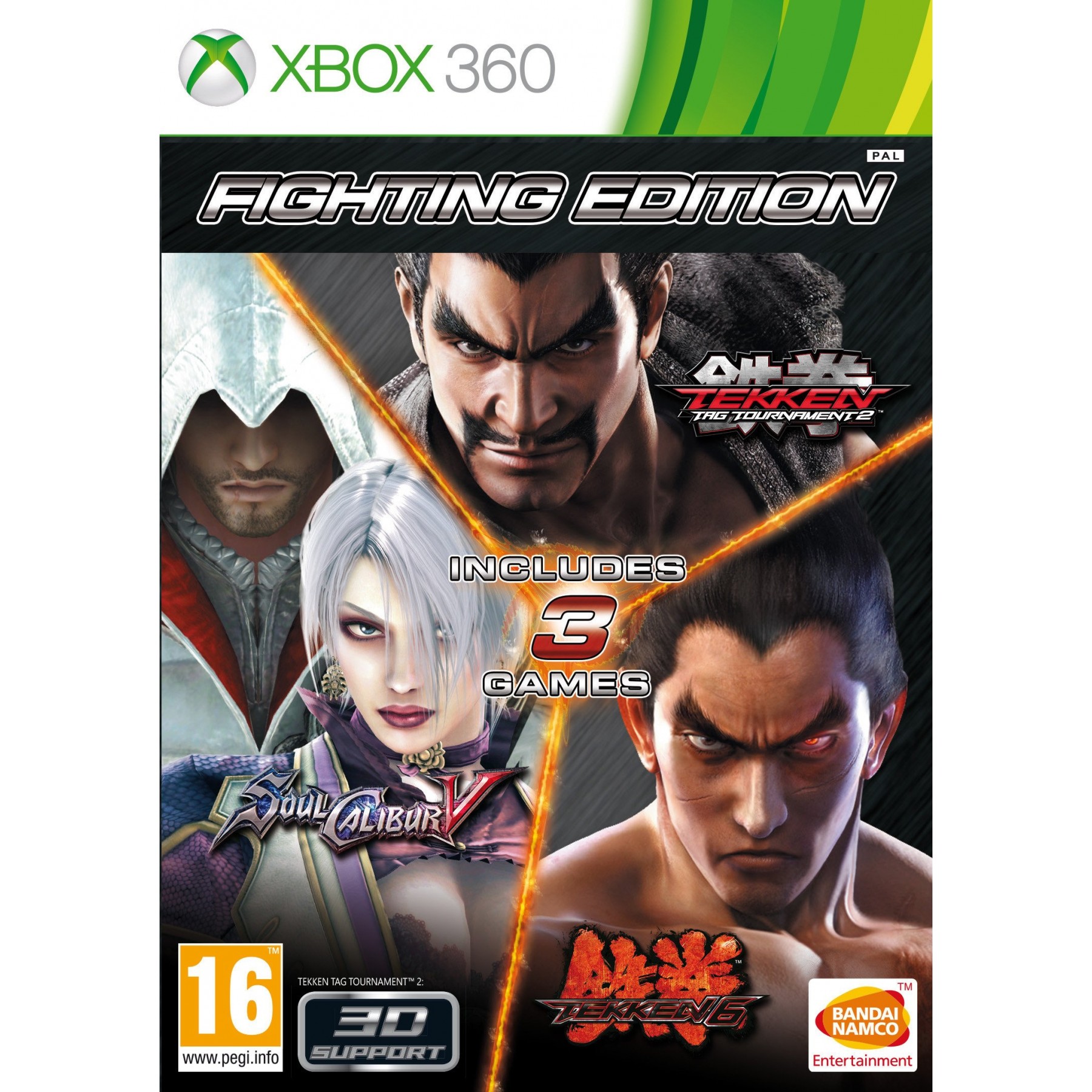 Fighting Edition: Tekken Tag 2, Tekken 6 & Soulcalibur V