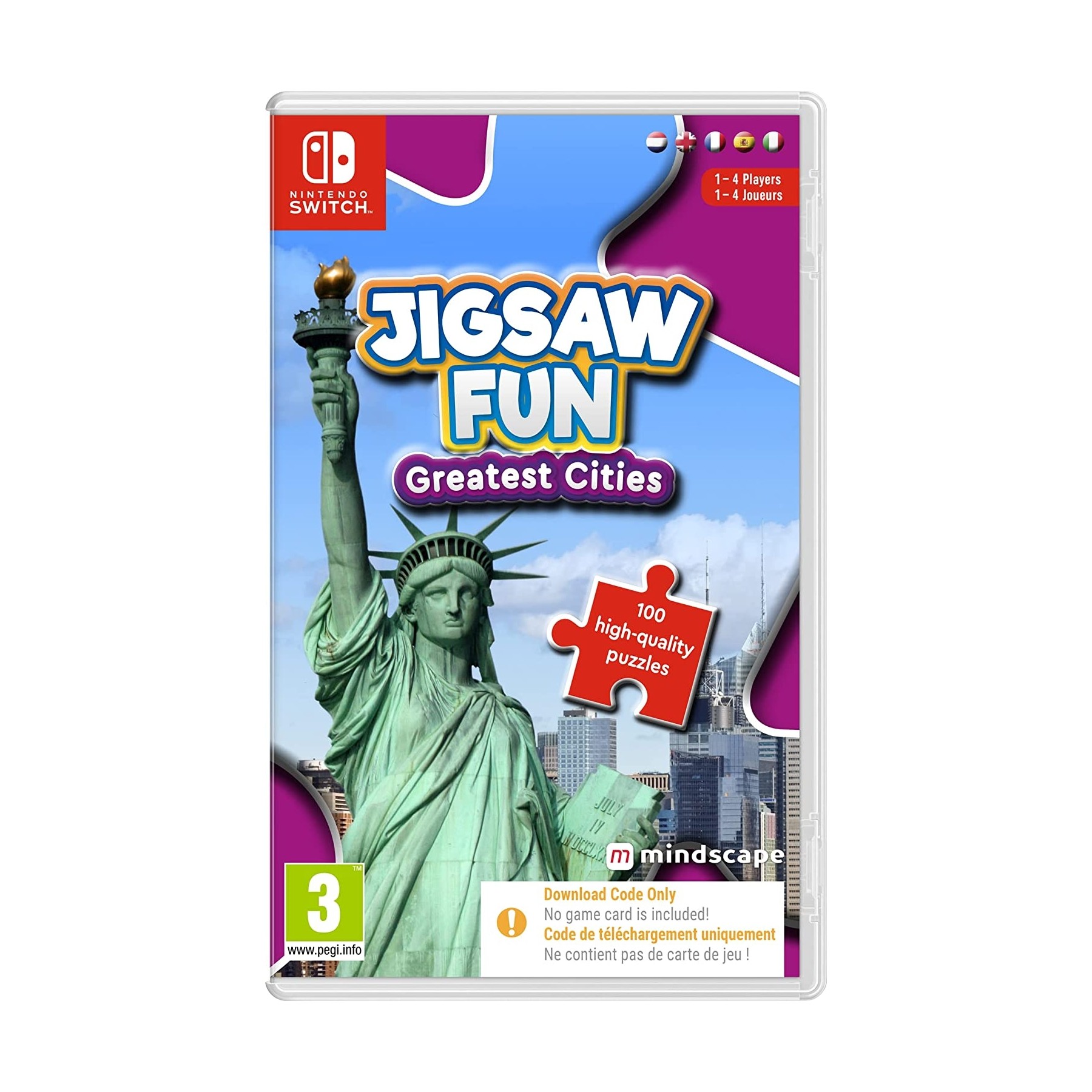 Jigsaw Fun: Greatest Cities (Code in a Box)