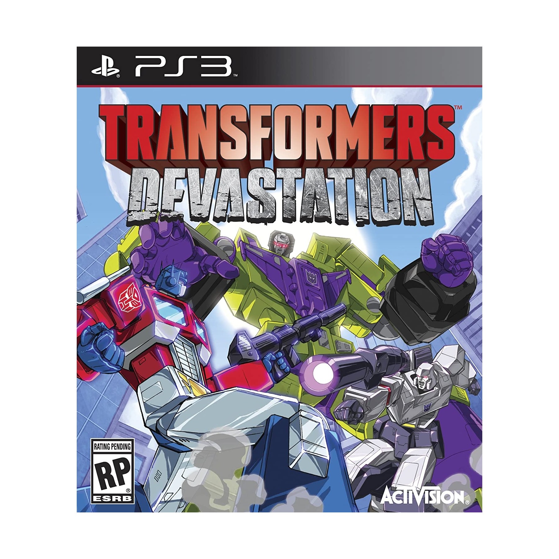 Transformers Devastation Juego para Consola Sony PlayStation 3 PS3