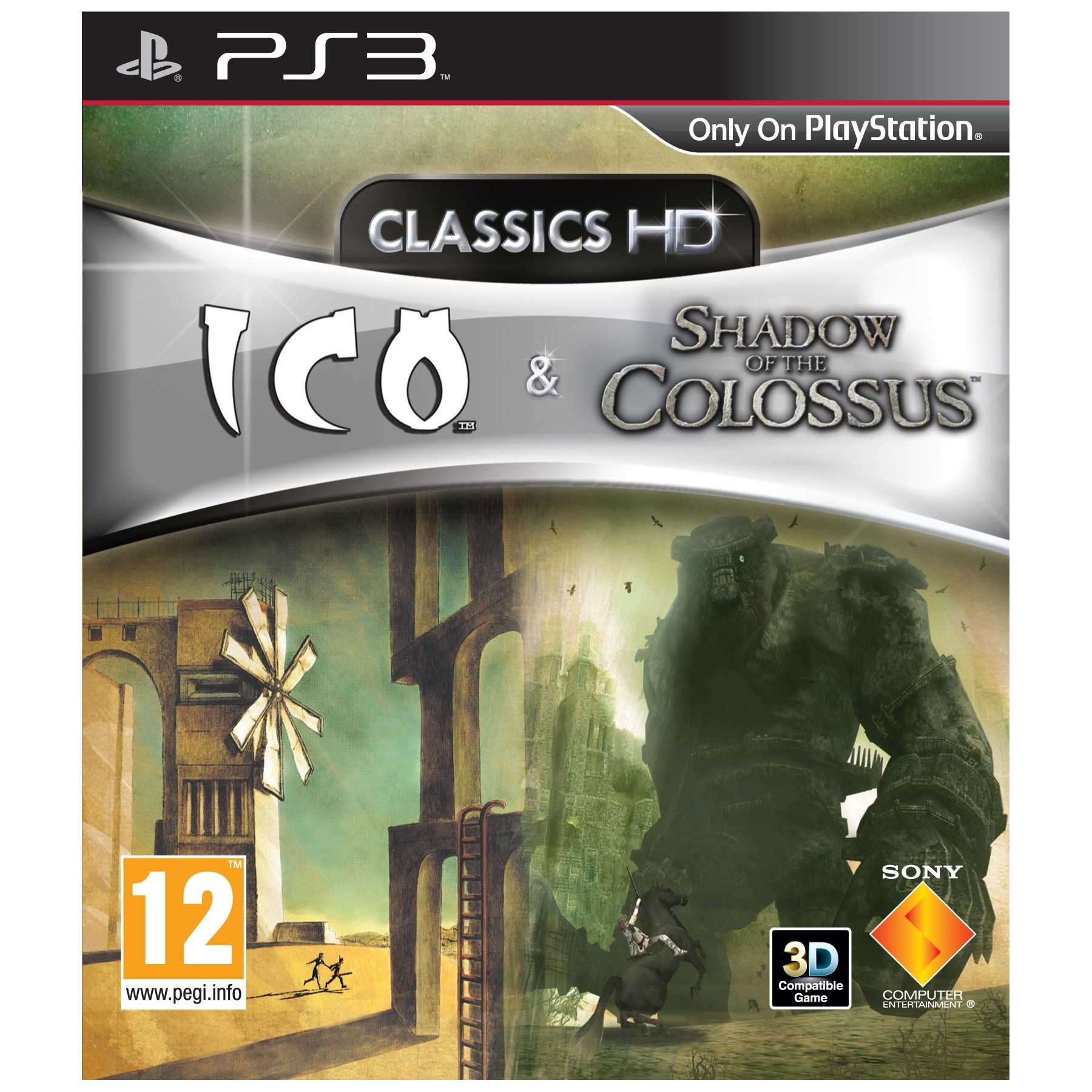 ICO & Shadow of the Colossus Juego para Consola Sony PlayStation 3 PS3