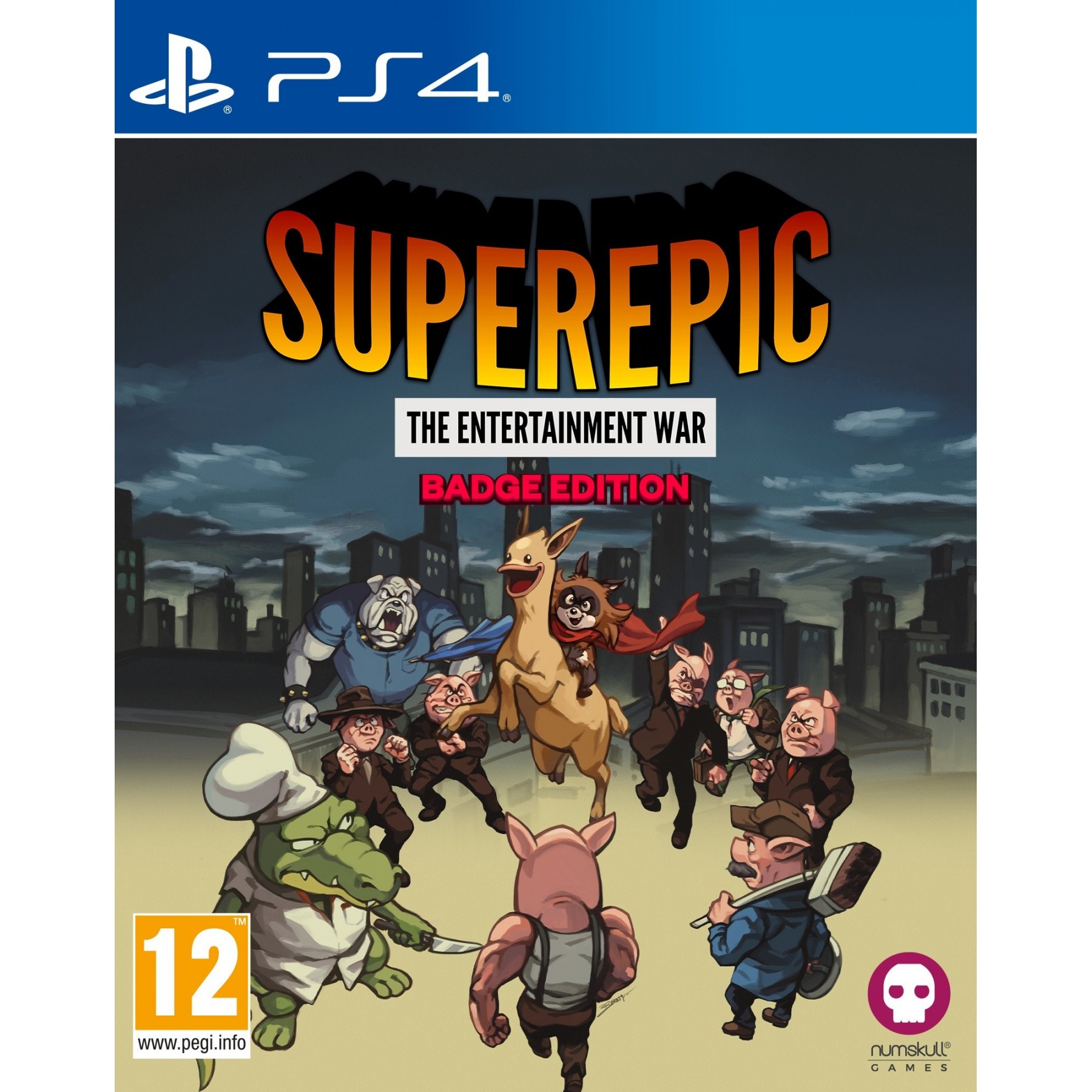 SuperEpic (Badge Edition) Juego para Consola Sony PlayStation 4 , PS4