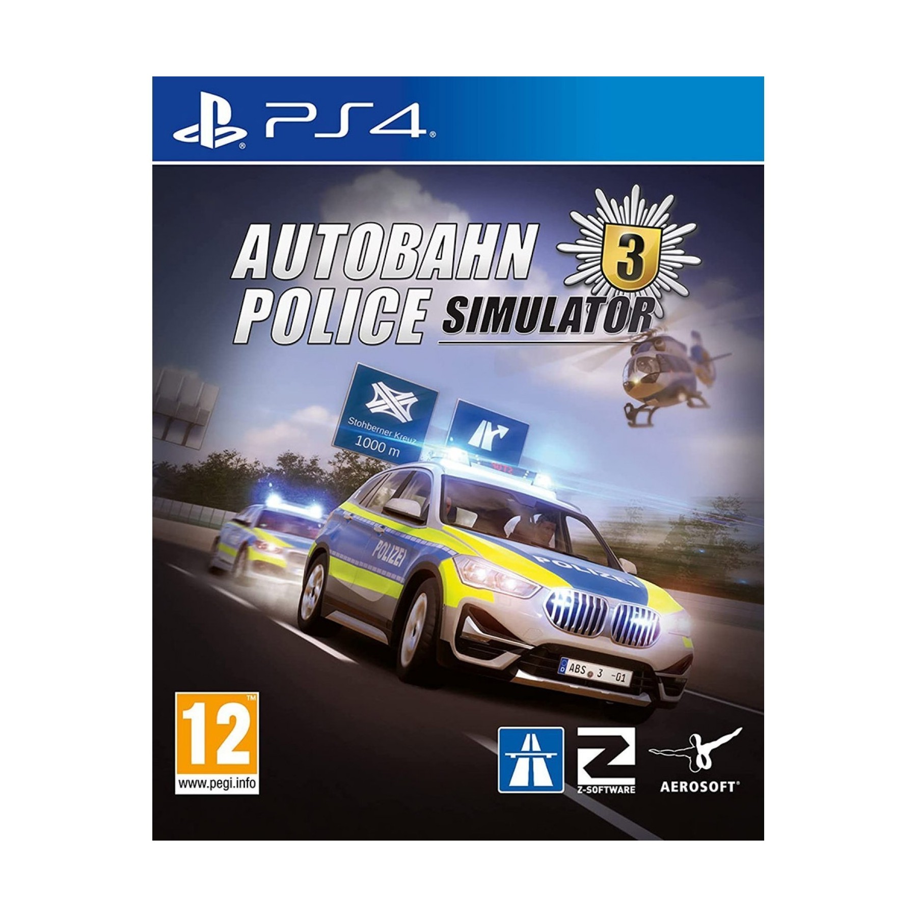 Autobahn Police Simulator 3 Juego para Consola Sony PlayStation 4 , PS4